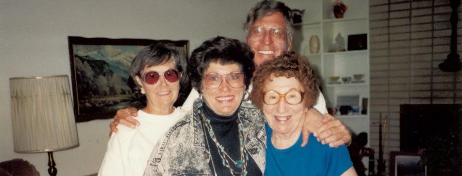 Brother Robert Reid and his wife and Aunt Madge